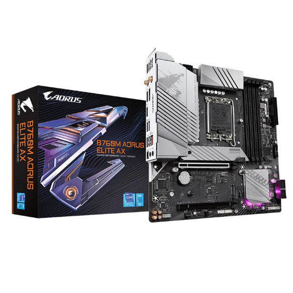 Bo mạch chủ Gigabyte B760M AORUS ELITE AX DDR4