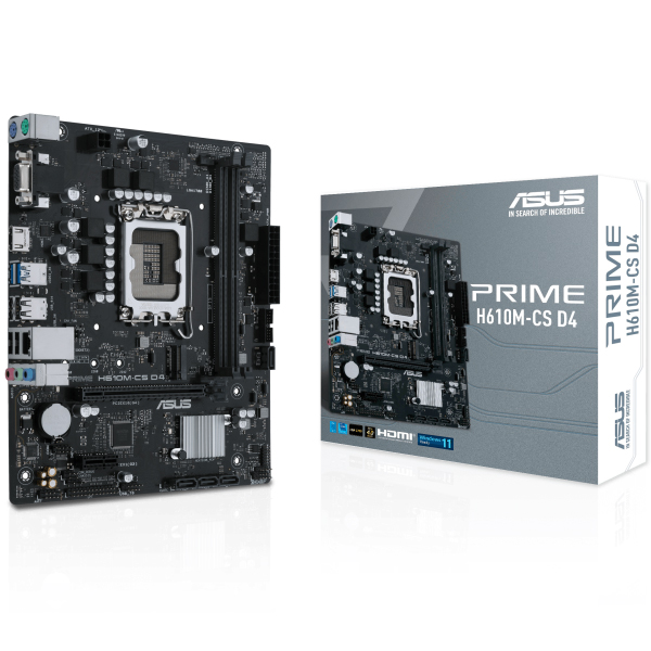 Bo mạch chủ ASUS PRIME H610M-CS D4 (Tray)