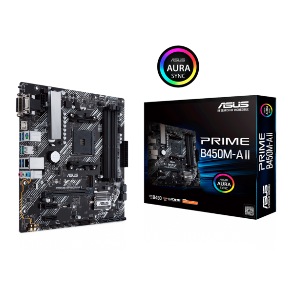 Bo mạch chủ Asus PRIME B450M-A II