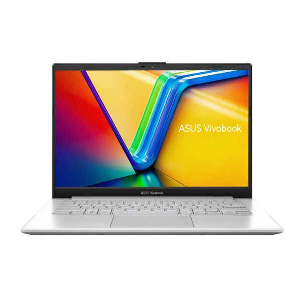 Máy tính xách tay Asus Vivobook Go 14 E1404FA-NK177W (Ryzen 5 7520U/ 16GB/ 512GB SSD/ AMD Radeon Graphics/ 14.0inch Full HD/ Windows 11 Home/ Bạc/ Vỏ nhựa)