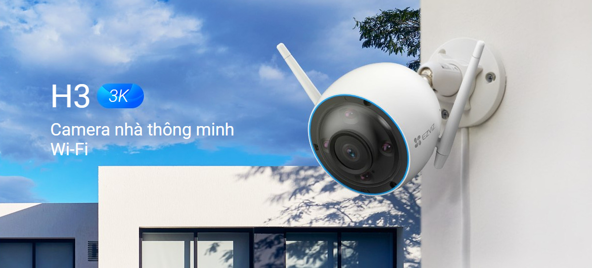 Camera ngoài trời IP wifi EZVIZ CS-H3-R100-1J5WKFL 5MP