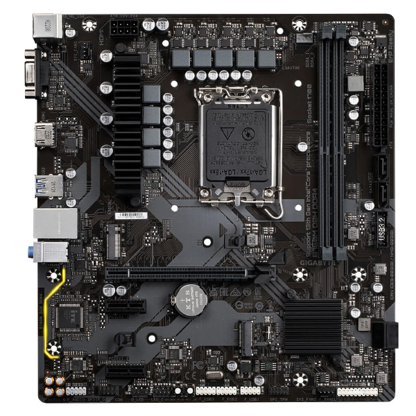 Bo mạch chủ Gigabyte B760M D2H (Intel B760/ Intel LGA 1700/ M-ATX/ 2 khe ram/ DDR4)