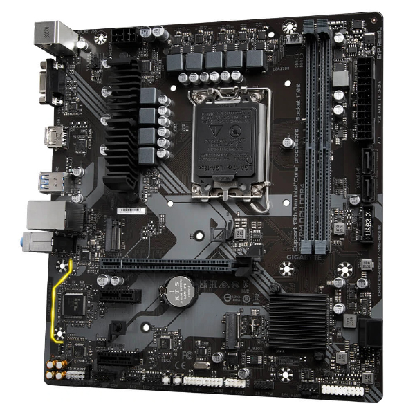 Bo mạch chủ Gigabyte B760M D2H (Intel B760/ Intel LGA 1700/ M-ATX/ 2 khe ram/ DDR4)