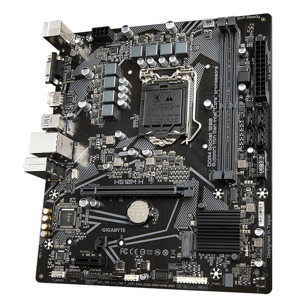 Bo mạch chủ Gigabyte H510M-H (Intel H510/ Intel LGA 1200/ 2 khe ram)