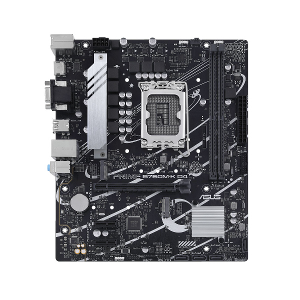 Bo mạch chủ Asus B760M-K DDR4 (Intel B760/ Intel LGA 1700/ 2 khe ram)