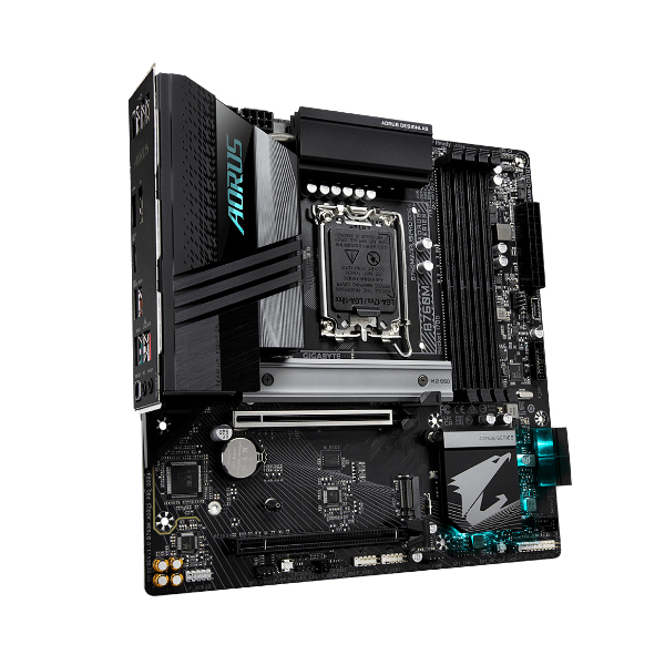 Bo mạch chủ Gigabyte B760M AORUS PRO DDR4 (Intel B760/ M-ATX/ 4 khe ram)