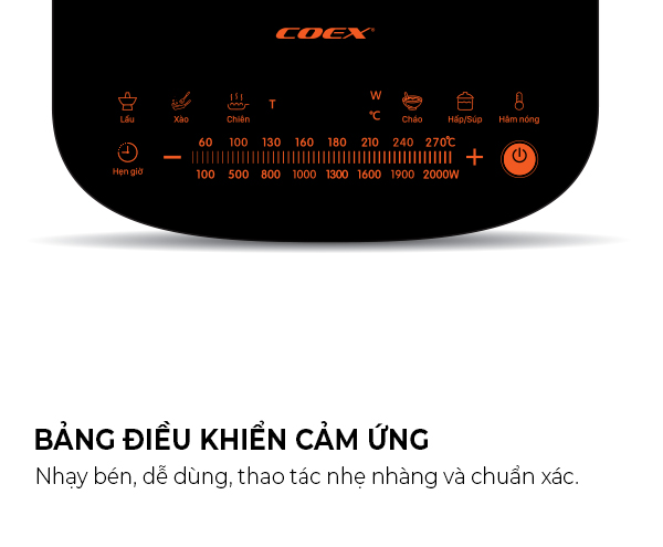 Bếp từ cảm ứng Coex CI-3367 (Kèm nồi lẩu)