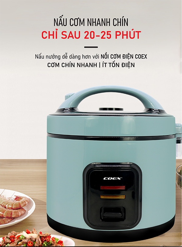 Nồi cơm điện cơ 1.2 Lít COEX CR-3414