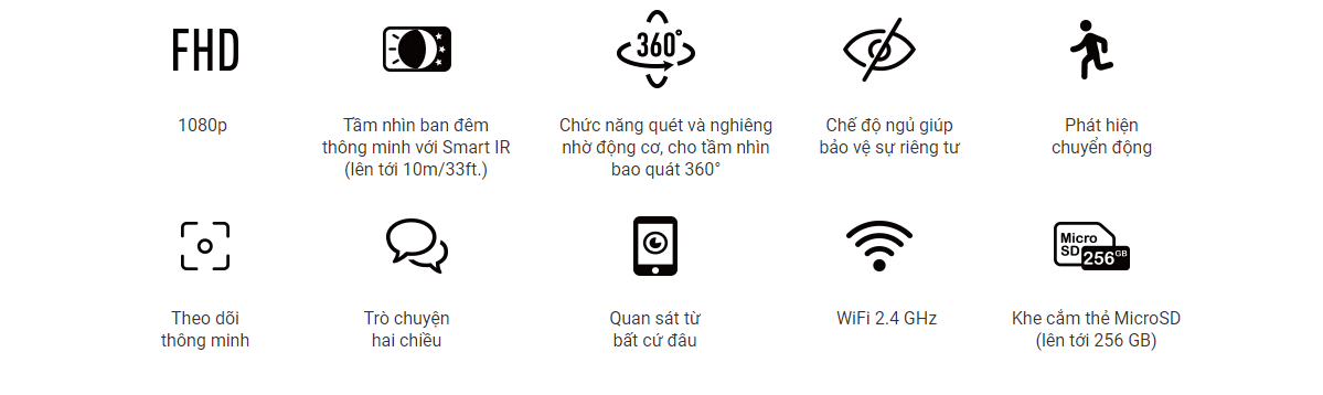 Camera quan sát IP Wifi EZVIZ CS-C6N - 2MP