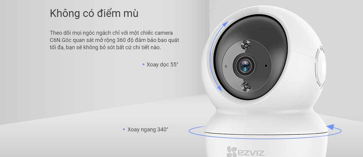 Camera quan sát IP Wifi EZVIZ CS-C6N - 2MP