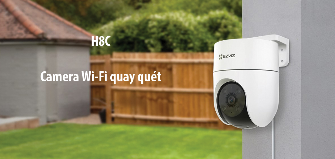 Camera ngoài trời IP wifi quay quét EZVIZ CS-H8C (2MP)