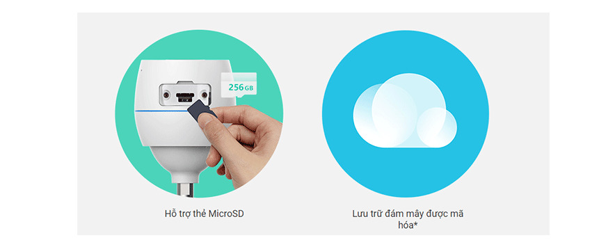 Camera ngoài trời IP wifi EZVIZ CS-C3TN A0-1H2WFL 2M Color