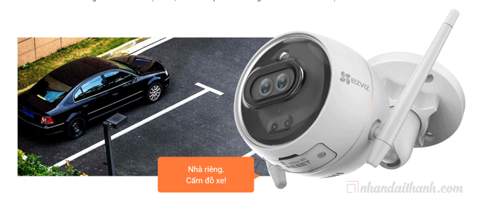 Camera ngoài trời IP wifi EZVIZ CS-CV310 (C3-6B22WFR)-C3X