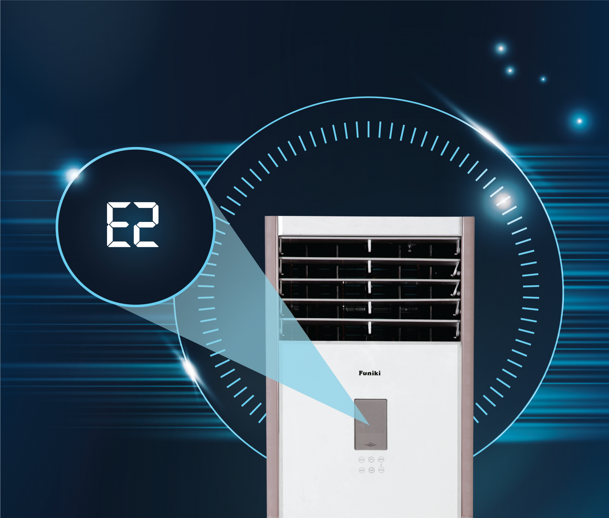 Điều hòa tủ đứng Funiki 1 chiều 27.000BTU FC27MMC1