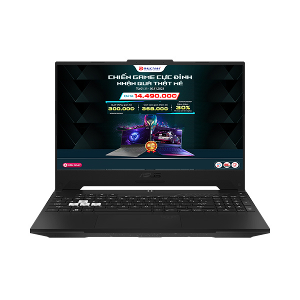 Laptop Asus TUF Gaming FX507ZC4-HN074W (Core i5 12500H/ 8GB/ 512GB SSD/ Nvidia GeForce RTX 3050 4Gb GDDR6/ 15.6inch Full HD/ Windows 11 Home/ Grey/ Vỏ nhôm)