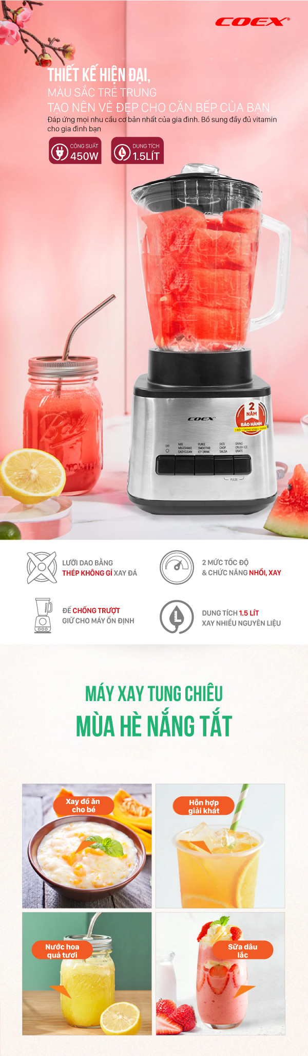 Nồi chiên không dầu 5.5L Coex AFC-3107