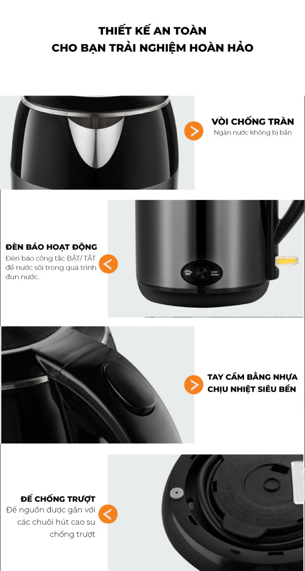 Bếp điện từ đa năng cao cấp COEX CI-3368 Xám (Kèm nồi lẩu)