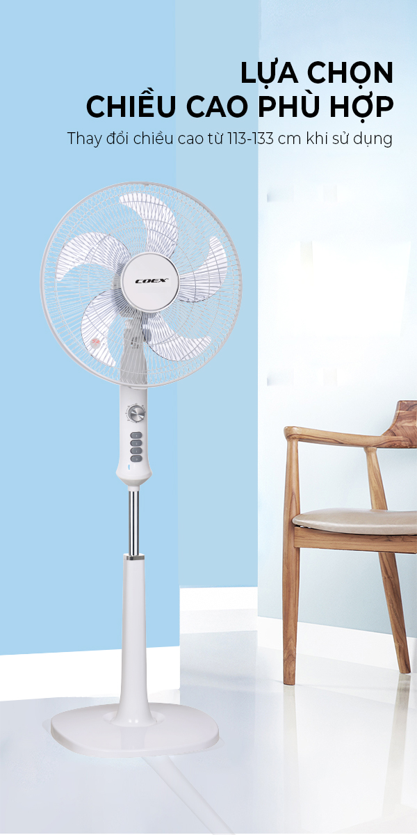 Nồi chiên không dầu 5.5L Coex AFC-3128