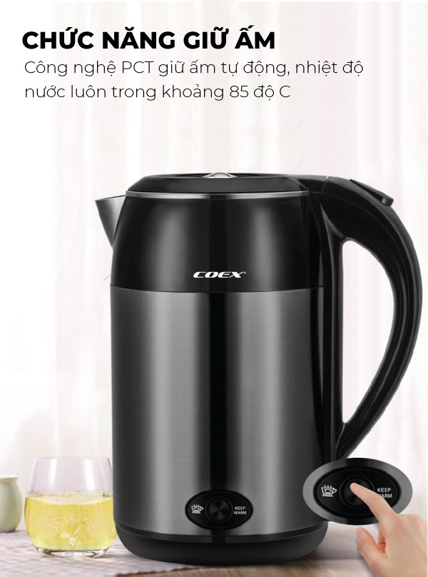 Nồi chiên không dầu 5.5L Coex AFC-3128