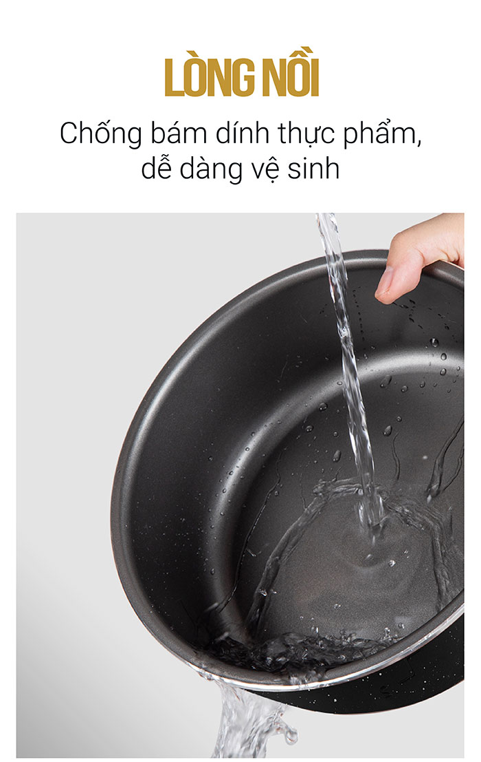 Bếp điện từ đa năng cao cấp COEX CI-3368 Xám (Kèm nồi lẩu)