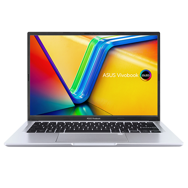 Máy tính xách tay Asus Vivobook A1405VA-KM095W (Core i5 13500H/ 16GB/ 512GB SSD/ Intel Iris Xe Graphics/ 14.0inch 2.8K/ Windows 11 Home/ Silver/ Chuột)