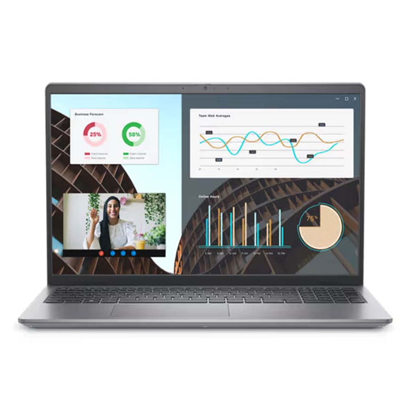Máy tính xách tay Dell Vostro 3530 80GG91 (Core i7 1355U/ 16GB/ 512GB SSD/ Nvidia GeForce MX550 2GB GDDR6/ 15.6inch Full HD/ Windows 11 Home + Office Student/ Grey/ Vỏ nhựa/ 1 Year)