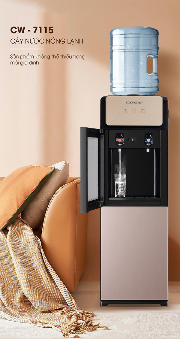 Cây nước nóng lạnh Coex CW-7115