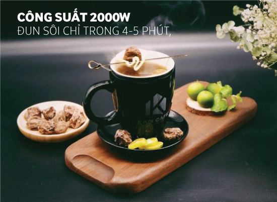 Ấm siêu tốc 1.7 lít Coex EK-802 2000W