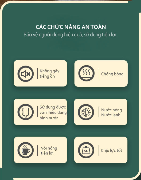 Cây nước nóng lạnh Coex CW-7112