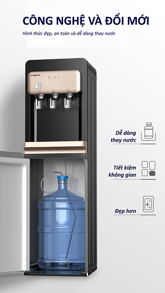 Cây nước nóng lạnh Coex CW-7116A