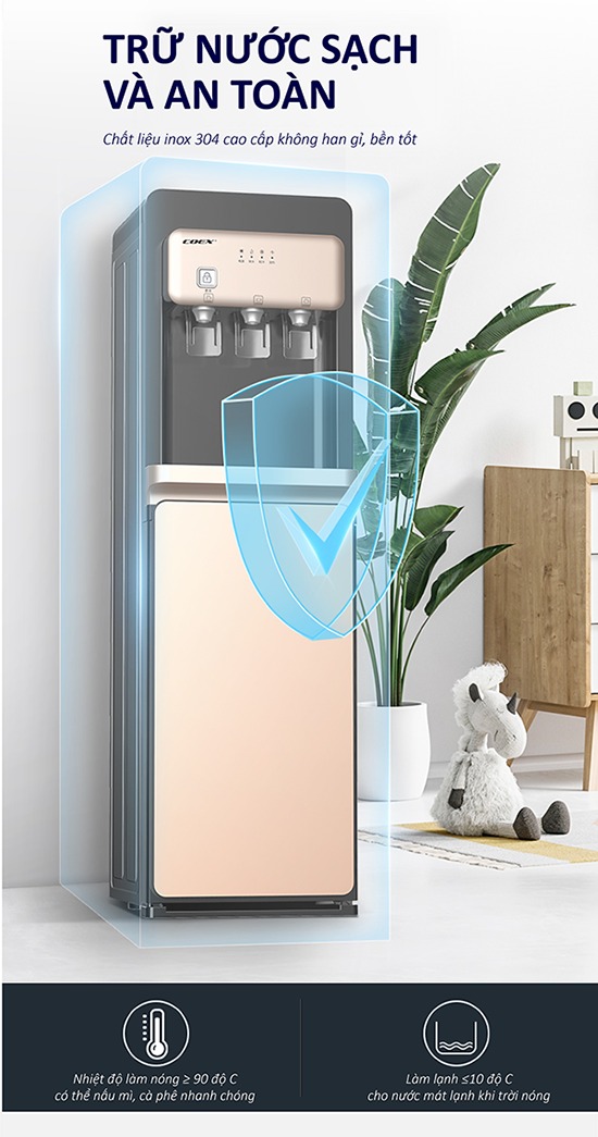 Cây nước nóng lạnh Coex CW-7116A