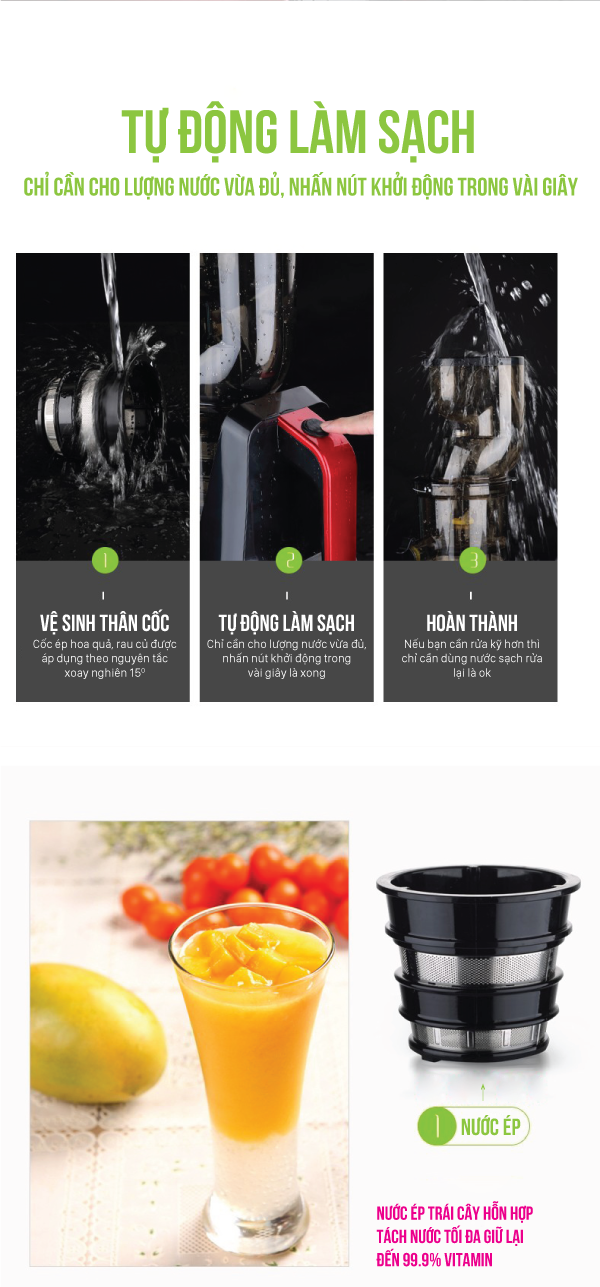 Máy ép chậm đa năng Roler RS-4403