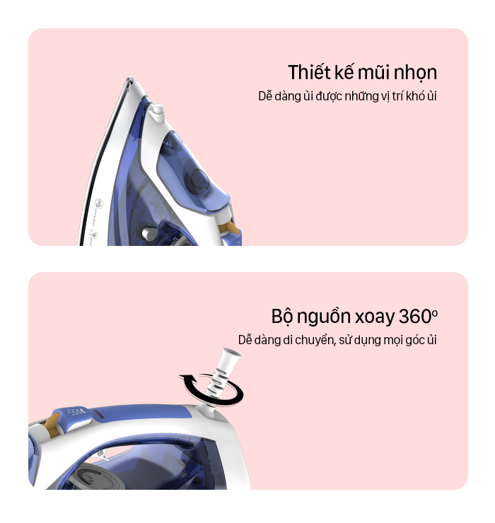 Bàn là hơi nước Roler RSI-2112