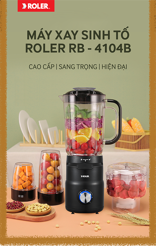 Máy xay sinh tố Roler RB-4104B