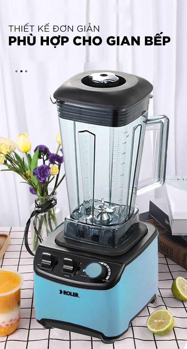 Máy xay sinh tố công nghiệp Roler RB-4128