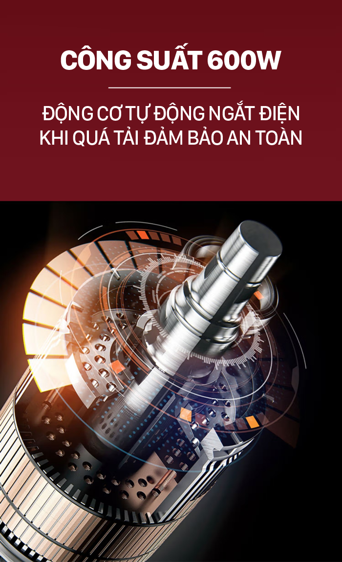 Máy xay sinh tố đa năng Roler RB-4106