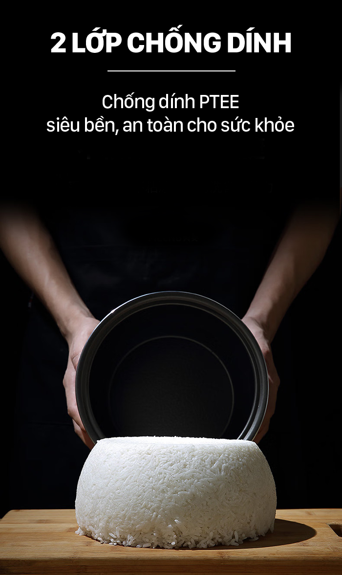Nồi cơm điện tử 1 lít Coex CR-3424