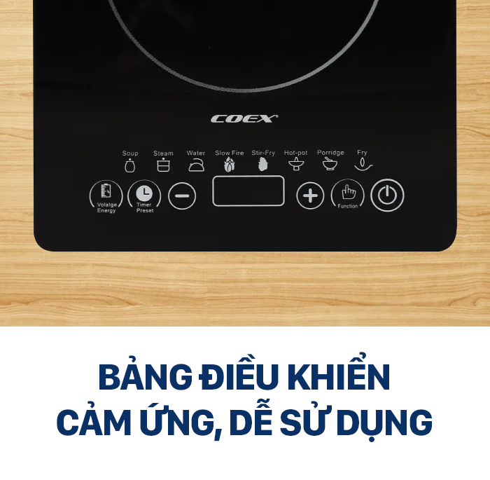Bếp điện từ Coex CI-3301 (Kèm nồi lẩu)
