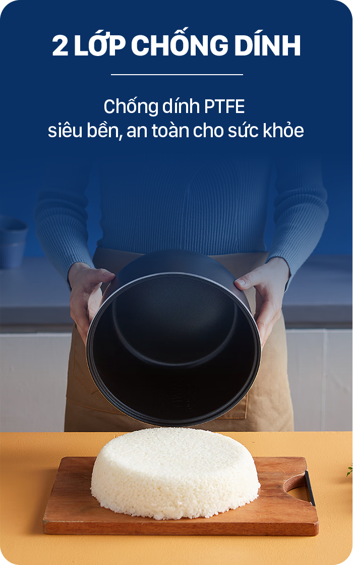 Nồi cơm điện 1.2 lít Coex CR-3421
