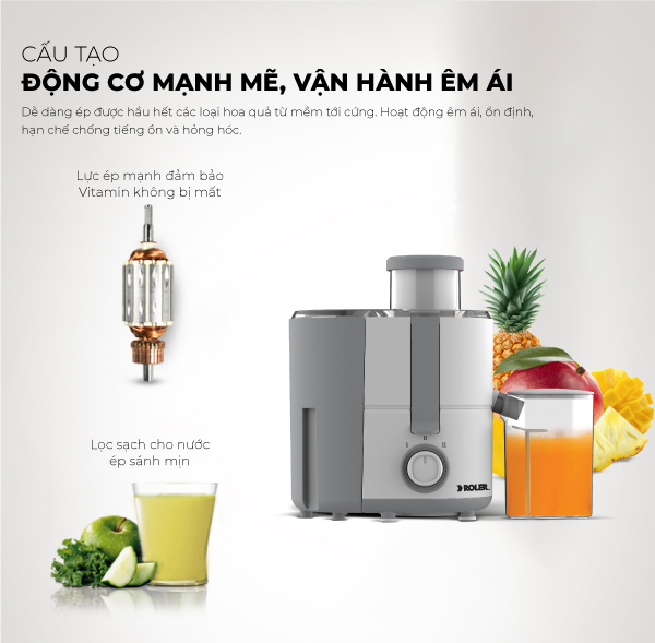 Máy ép trái cây đa năng Roler RJ-4201