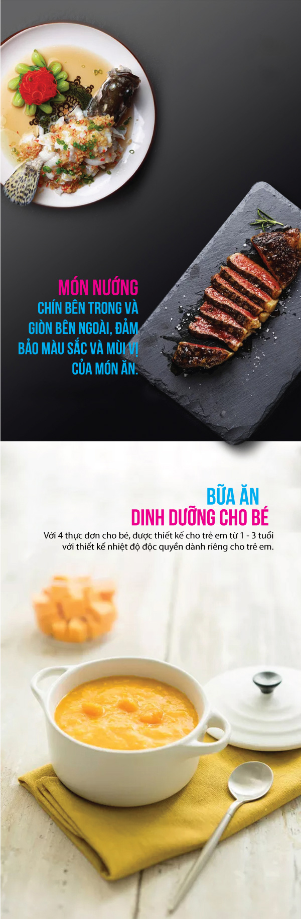Lò vi sóng điện tử có nướng Roler 23 Lít RM-3225A