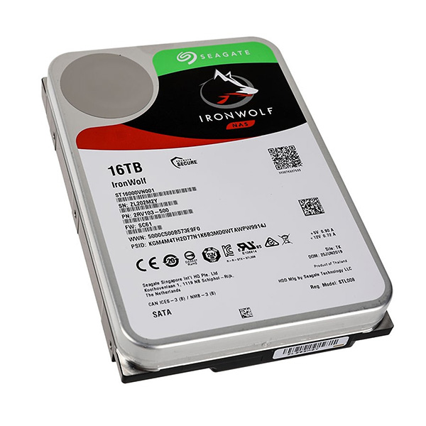 Ổ cứng Seagate IronWolf Pro 16TB ST16000NE000 (3.5Inch/ 7200rpm/ 256MB/ SATA3/ Ổ NAS)