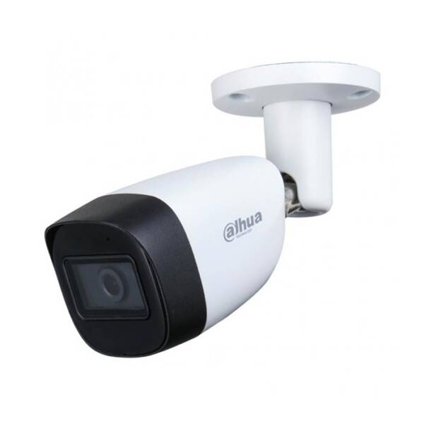 Camera thân tích hợp mic Dahua HAC-HFW1200CMP-IL-A 2MP, đèn LED trợ sáng 20m, công nghệ super Adapt