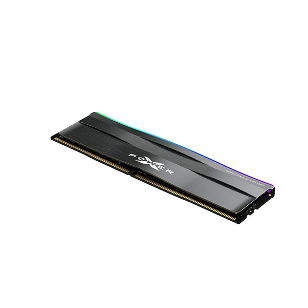 Ram desktop Silicon Power 8GB DDR4 bus 3200Mhz RGB (SP008GXLZU320BSD) (DDR4/ 3200 Mhz/ LED RGB/ Tản nhiệt/ Non-ECC)