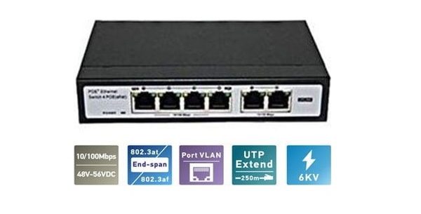 Switch HIKVISION SH-1004P-E