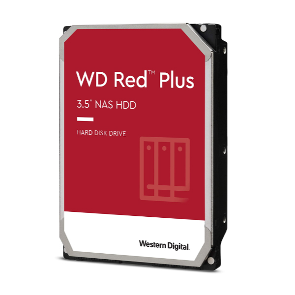 Ổ cứng Western Digital Red Plus 6TB WD60EFPX (3.5Inch/ 5400rpm/ 256MB/ SATA3/ Ổ NAS)