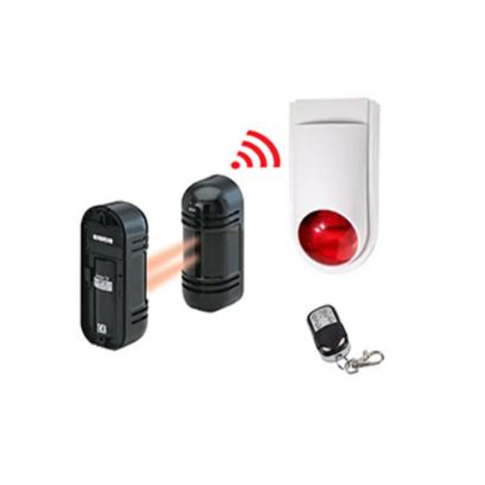 BỘ KIT HÀNG RÀO TIA KHÔNG DÂY. CHỈ CẮM NGUỒN LÀ CHẠY