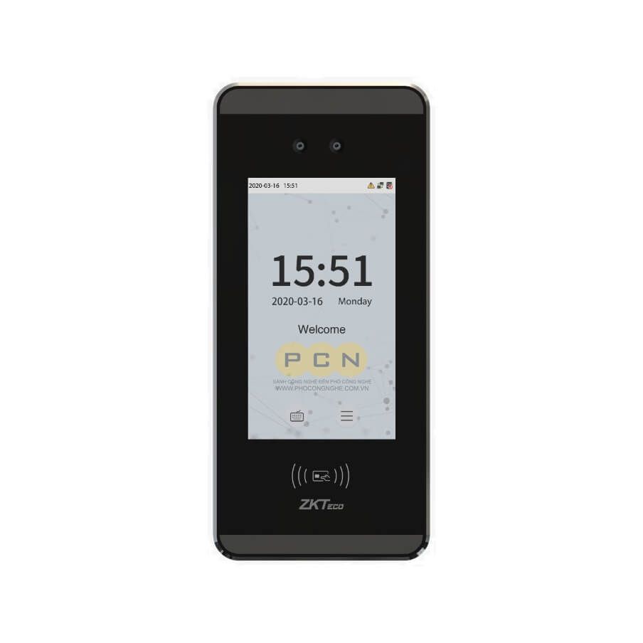 Máy chấm công khuôn mặt và vân tay, thẻ ZKteco Speed V5L