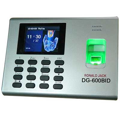 Máy chấm công vân tay Ronald Jack DG600BID