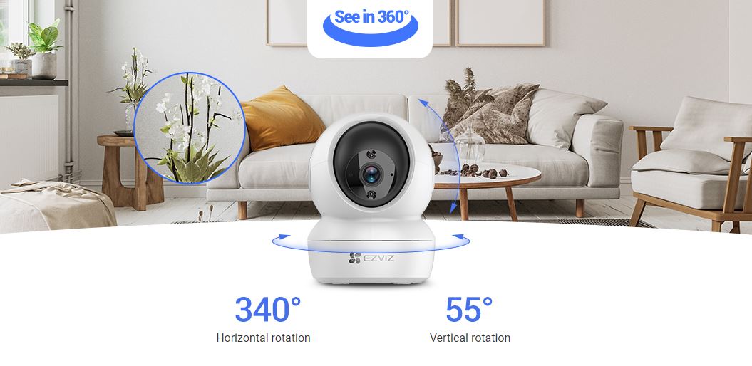 Camera Quan Sát EZVIZ H6C 4MP (CS-H6C-R100-8B4WF)